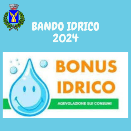 BANDO IDRICO 2024