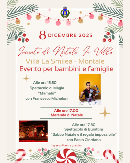 Incanto di Natale in Villa