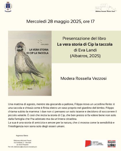 Presentazione del libro La vera storia di Cip la taccola