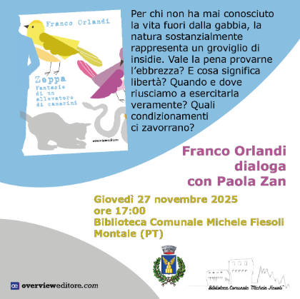 Presentazione del libro Zeppa: fantasie di un allevatore di canarini