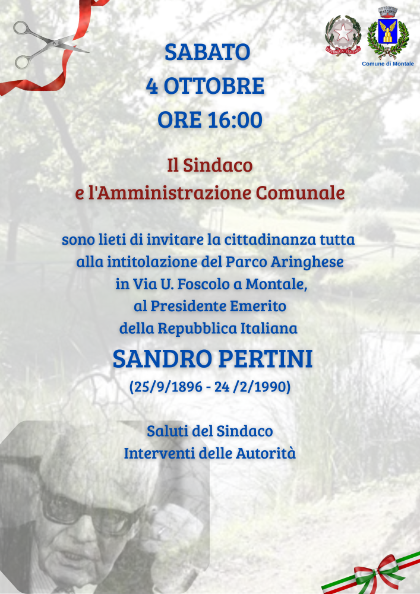 Inaugurazione del Parco 