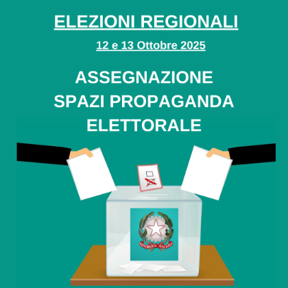 Assegnazione Spazi di Propaganda Elettorale Assegnazione Spazi di Propaganda Elettorale