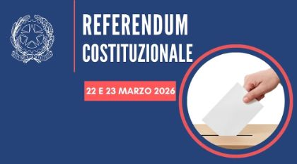 REFERENDUM popolare confermativo 22-23 MARZO 2026