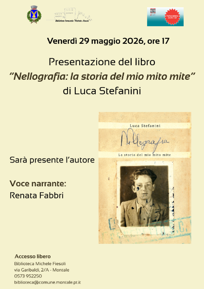 Presentazione del libro “Nellografia: la storia del mio mito mite”