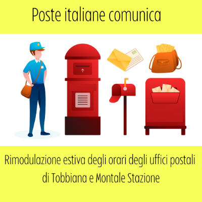 Rimodulazione estiva orari poste