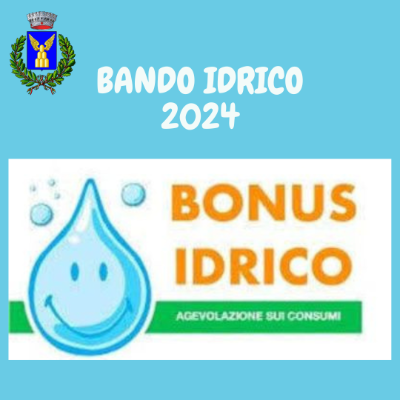 bando idrico 2024