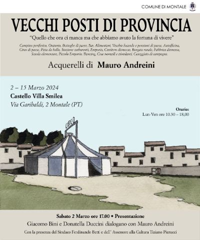 Mauro Andreini. VECCHI POSTI DI PROVINCIA