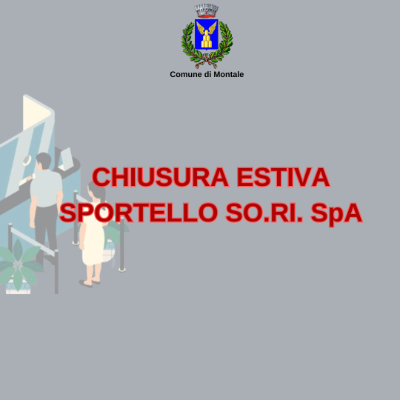 CHIUSURA ESTIVA