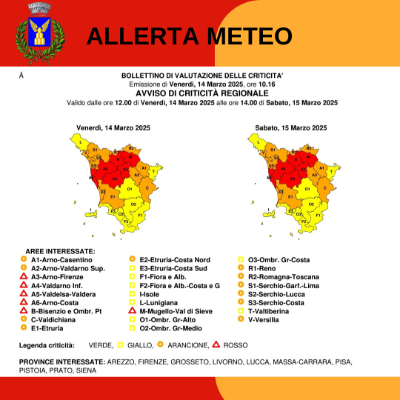 allerta rossa