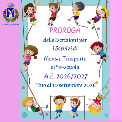 proroga iscrizioni servizi 