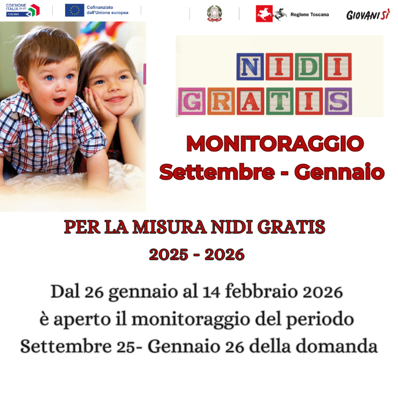 Monitoraggio NIDI GRATIS 2526