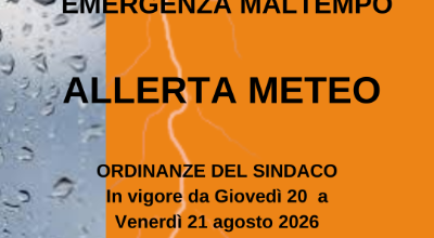 _chiusura straordinaria per allerta meteo