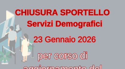 Chiusura ufficio demografici