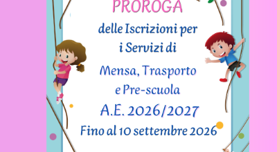 proroga iscrizioni servizi 