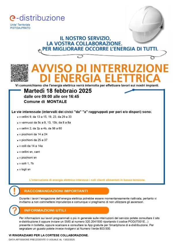 Volantino Montale 18-2-25