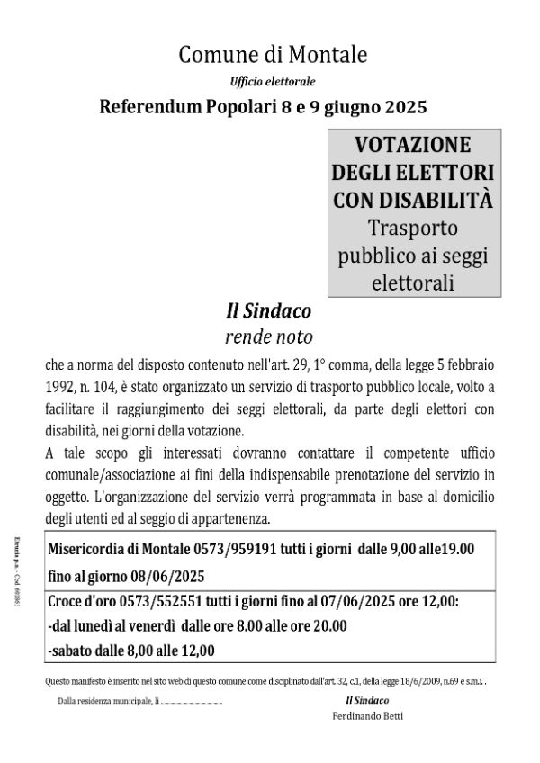 trasporto disabili
