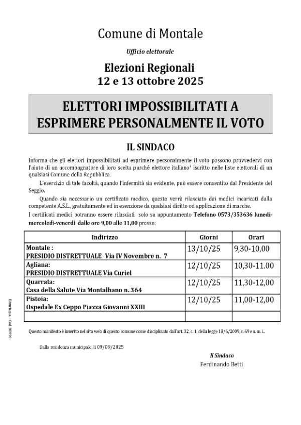 certificazione avd Presidi