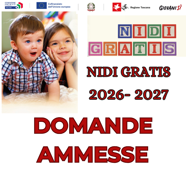 Domande ammesse NIDI GRATIS 26-27
