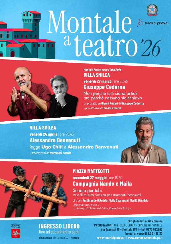 Montale a Teatro 2026 - bozza manifesto-locandina
