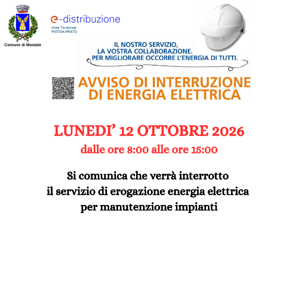 Interruzione energia elettrica