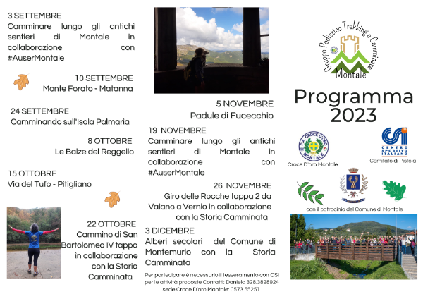 4 - Gruppo trekking brochure fronte